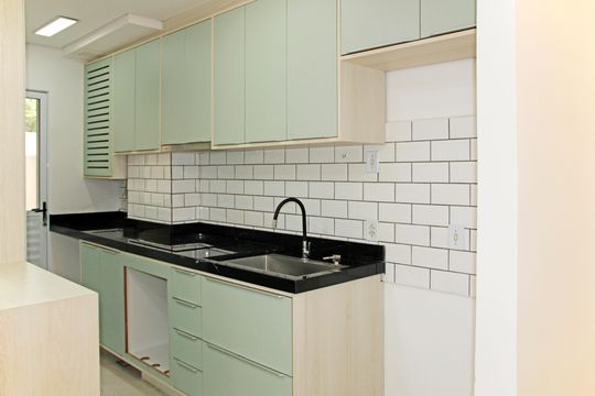 Cozinha de apartamento para alugar com 2 quartos, 134m² em Capela, Vinhedo