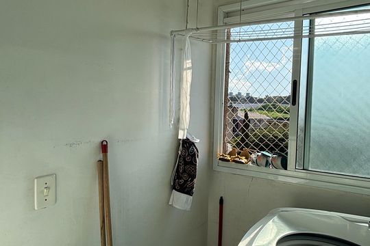 Área de Serviço de apartamento à venda com 2 quartos, 49m² em Parque Erasmo Assunção, Santo André