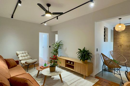 Sala de apartamento para alugar com 2 quartos, 86m² em Pinheiros, São Paulo