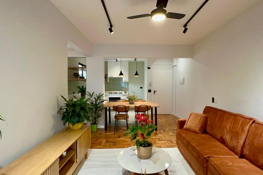 Sala de apartamento para alugar com 2 quartos, 86m² em Pinheiros, São Paulo