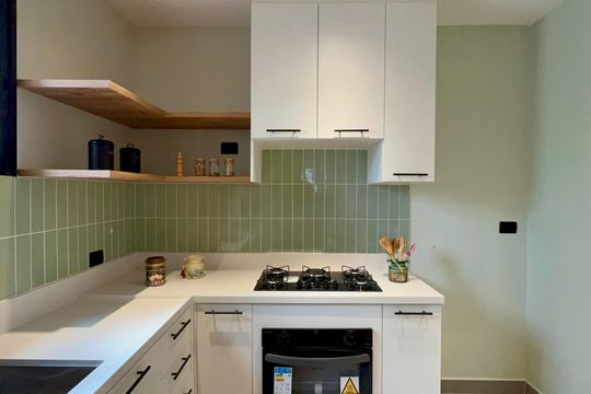 Cozinha de apartamento para alugar com 2 quartos, 86m² em Pinheiros, São Paulo