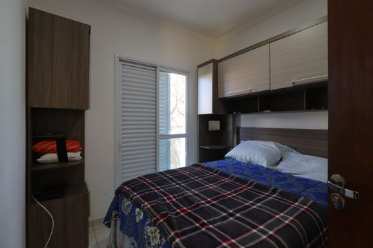Quarto 2 de apartamento à venda com 2 quartos, 68m² em Jardim das Maravilhas, Santo André