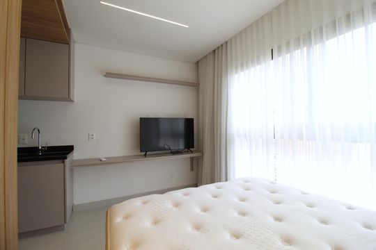 Studio de kitnet/studio para alugar com 1 quarto, 19m² em Indianópolis, São Paulo
