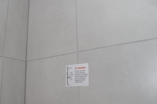 Banheiro de apartamento à venda com 1 quarto, 30m² em Várzea da Barra Funda, São Paulo