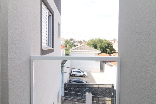 Varanda da Sala de apartamento à venda com 2 quartos, 43m² em Vila Nova Mazzei, São Paulo