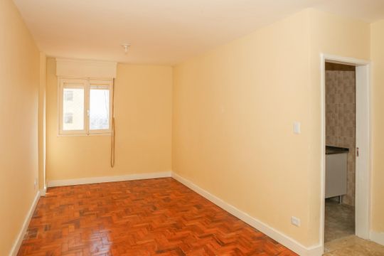 Sala e Quarto de kitnet/studio à venda com 1 quarto, 50m² em Barra Funda, São Paulo
