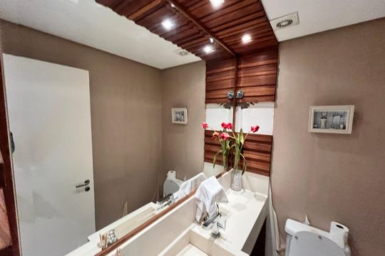 Lavabo de apartamento à venda com 3 quartos, 144m² em Lauzane Paulista, São Paulo