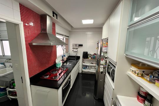 Cozinha de apartamento à venda com 3 quartos, 144m² em Lauzane Paulista, São Paulo