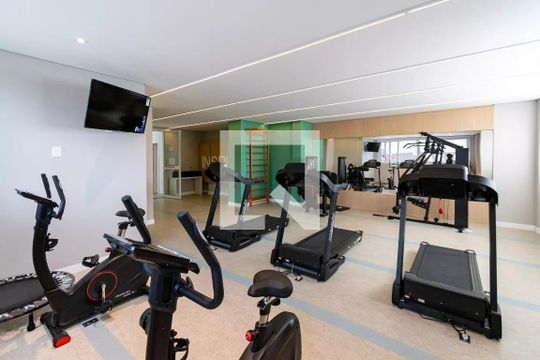 Área comum - Academia de apartamento para alugar com 2 quartos, 48m² em Americanópolis, São Paulo