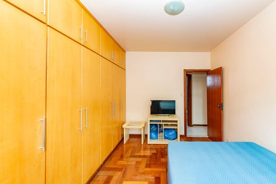 Suíte de apartamento à venda com 3 quartos, 83m² em Caiçara-adelaide, Belo Horizonte