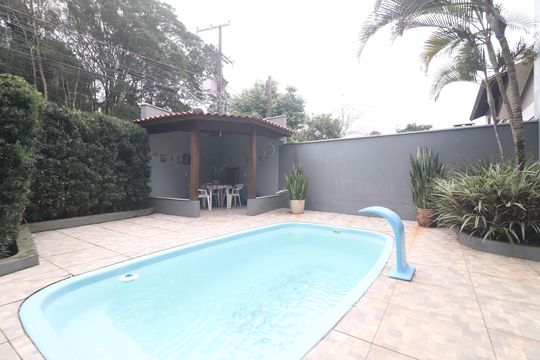 Área comum - Piscina de casa à venda com 3 quartos, 171m² em São Jorge, Novo Hamburgo