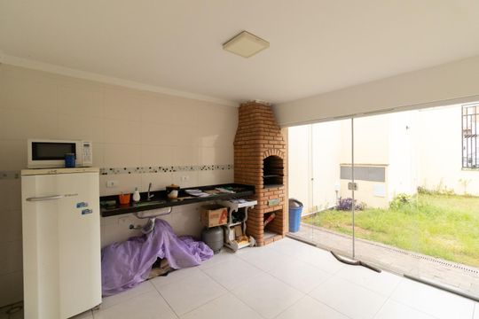 Área Comum - Churrasqueira de casa de condomínio à venda com 1 quarto, 33m² em Vila Campanela, São Paulo