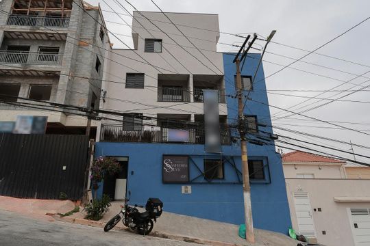 Fachada do prédio de apartamento para alugar com 1 quarto, 51m² em Vila Dom Pedro Ii, São Paulo