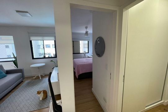 Banheiro da Suíte 2 de apartamento à venda com 2 quartos, 70m² em Vila Rosalia, Guarulhos