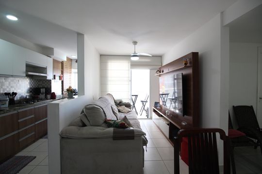 Sala de apartamento à venda com 3 quartos, 70m² em Jacarepaguá, Rio de Janeiro