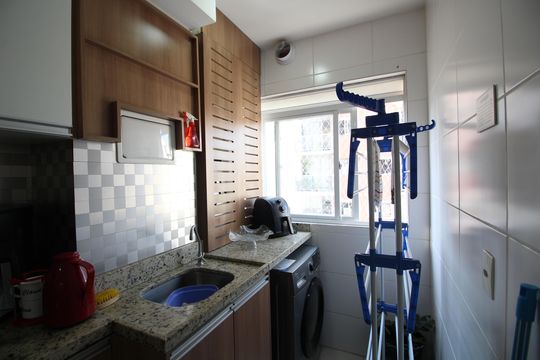 Área de Serviço de apartamento à venda com 3 quartos, 70m² em Jacarepaguá, Rio de Janeiro