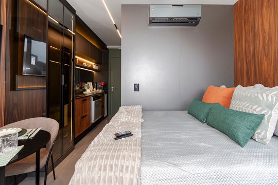 Studio de kitnet/studio à venda com 1 quarto, 19m² em Santo Amaro, São Paulo