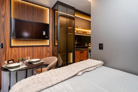 Studio de kitnet/studio à venda com 1 quarto, 19m² em Santo Amaro, São Paulo