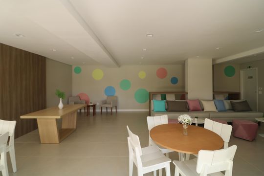 Área comum - Salão de festas de apartamento para alugar com 2 quartos, 36m² em Jardim Adutora, São Paulo