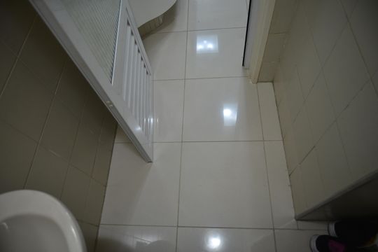 Banheiro de serviço de apartamento à venda com 3 quartos, 169m² em Centro, Santo André