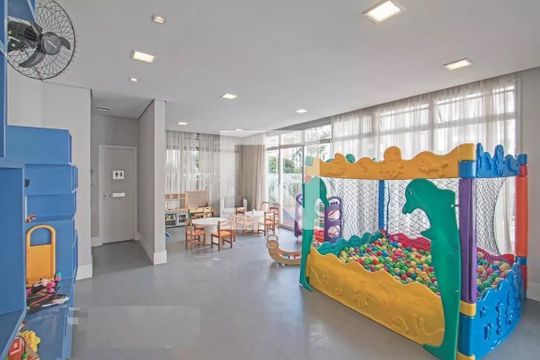 Área comum - Brinquedoteca de apartamento à venda com 1 quarto, 50m² em Brooklin, São Paulo