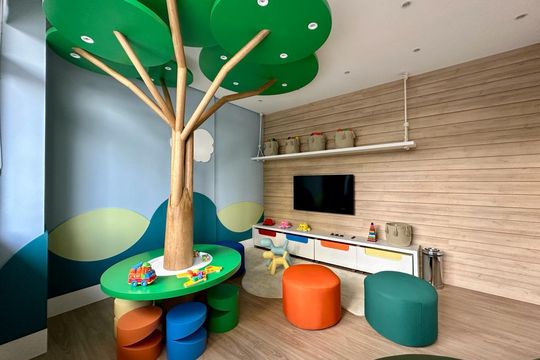 Area Comum - Brinquedoteca de apartamento à venda com 2 quartos, 57m² em Vila Camargos, Guarulhos
