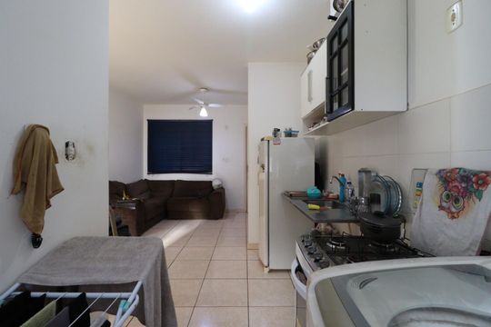 Cozinha de apartamento para alugar com 2 quartos, 1m² em Recanto das Palmeiras, Ribeirão Preto