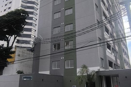 Fachada de kitnet/studio à venda com 1 quarto, 20m² em Vila Santo Estefano, São Paulo