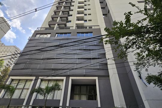 Fachada de kitnet/studio à venda com 1 quarto, 22m² em Paraíso, São Paulo