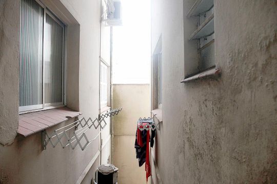 Cozinha + Área de Serviço Vista de apartamento à venda com 1 quarto, 36m² em Moinhos de Vento, Porto Alegre