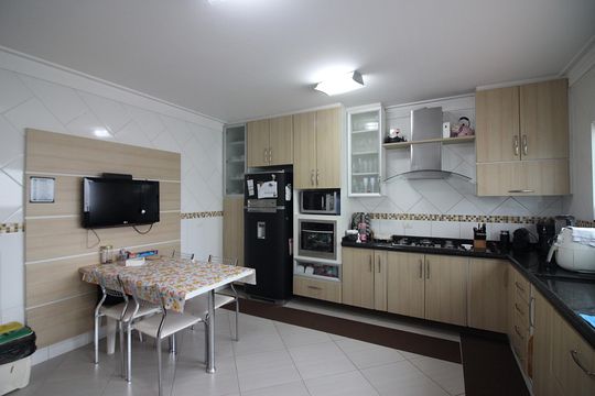 Cozinha de casa à venda com 4 quartos, 298m² em Santa Terezinha, São Bernardo do Campo