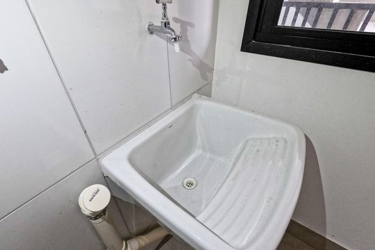 Área de Serviço de kitnet/studio à venda com 1 quarto, 26m² em Vila Cruz das Almas, São Paulo