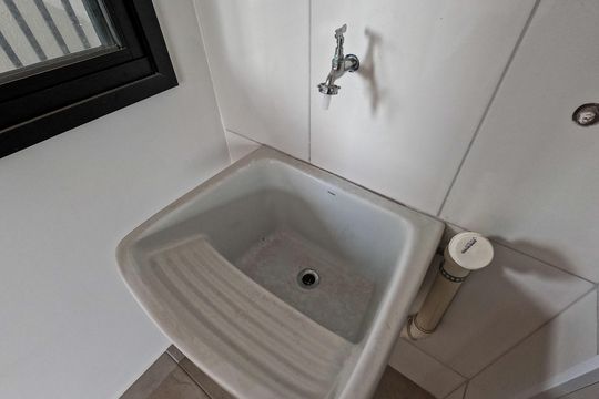 Área de Serviço de kitnet/studio à venda com 1 quarto, 26m² em Vila Cruz das Almas, São Paulo