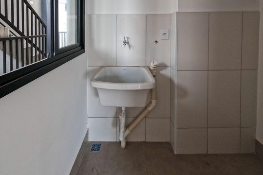 Área de Serviço de kitnet/studio à venda com 1 quarto, 26m² em Vila Cruz das Almas, São Paulo