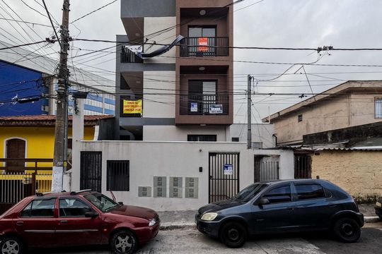 Fachada de kitnet/studio à venda com 1 quarto, 26m² em Vila Cruz das Almas, São Paulo