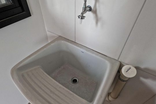 Área de Serviço de kitnet/studio à venda com 1 quarto, 26m² em Vila Cruz das Almas, São Paulo