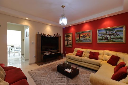 Sala de casa à venda com 3 quartos, 187m² em Santa Maria, Santo André