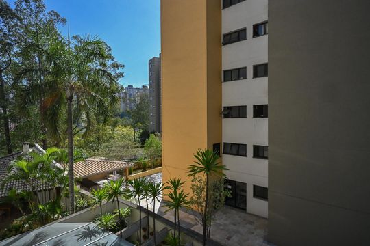 Vista do Quarto de apartamento para alugar com 2 quartos, 72m² em Paraíso do Morumbi, São Paulo