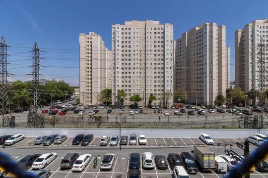 Vista da Sala de apartamento à venda com 2 quartos, 45m² em Vila Venditti, Guarulhos