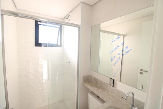 Banheiro de apartamento para alugar com 2 quartos, 47m² em Jardim São Paulo, São Paulo