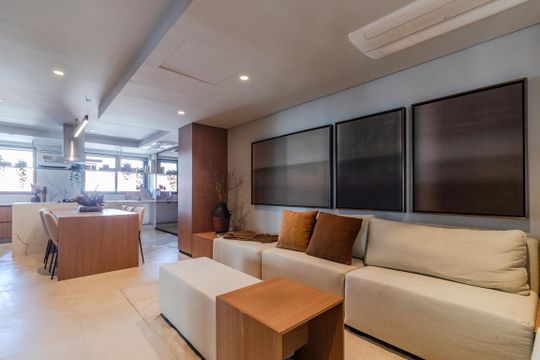 Área comum - Espaço Gourmet de apartamento à venda com 1 quarto, 37m² em Jardins, São Paulo