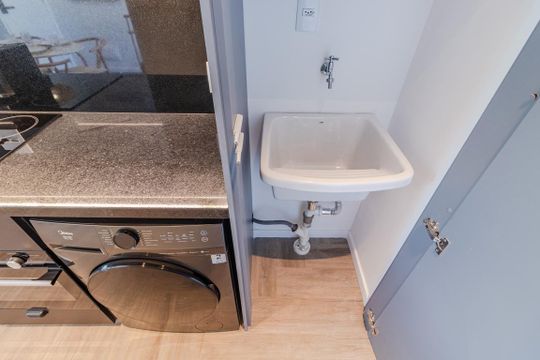 Área de Serviço de apartamento à venda com 1 quarto, 37m² em Jardins, São Paulo