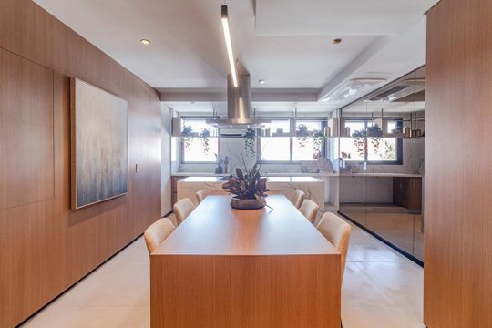 Área comum - Espaço Gourmet de apartamento à venda com 1 quarto, 37m² em Jardins, São Paulo