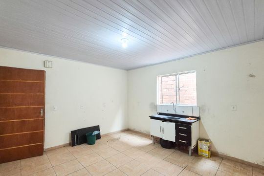 Sala/Cozinha de casa para alugar com 1 quarto, 40m² em Batistini, São Bernardo do Campo