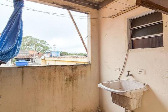 Área de Serviço de casa para alugar com 1 quarto, 40m² em Batistini, São Bernardo do Campo