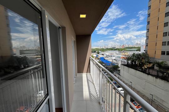 Varanda da Sala de kitnet/studio para alugar com 1 quarto, 32m² em Casa Verde, São Paulo