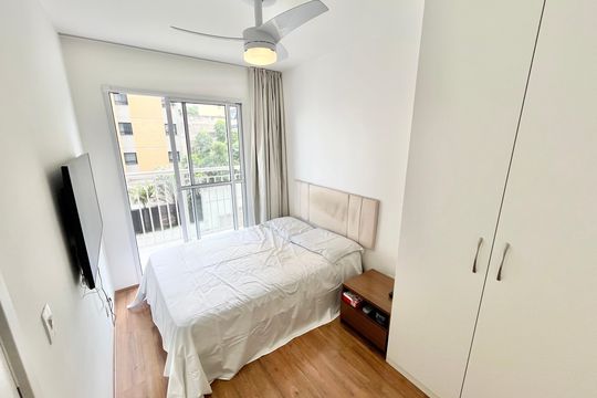 Quarto Suíte de kitnet/studio para alugar com 1 quarto, 32m² em Casa Verde, São Paulo