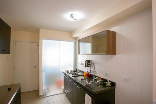 Cozinha de apartamento à venda com 2 quartos, 124m² em Centro, Diadema