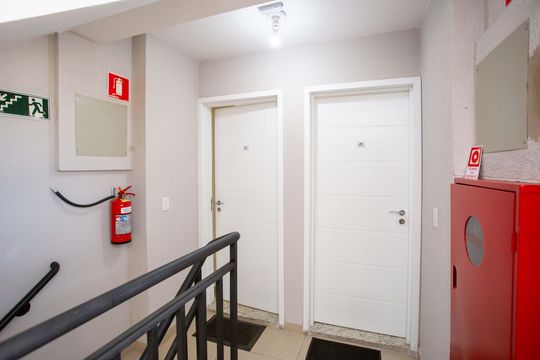 Hall de entrada de apartamento à venda com 2 quartos, 124m² em Centro, Diadema