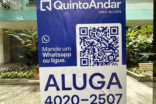 Placa de apartamento à venda com 3 quartos, 172m² em Botafogo, Rio de Janeiro